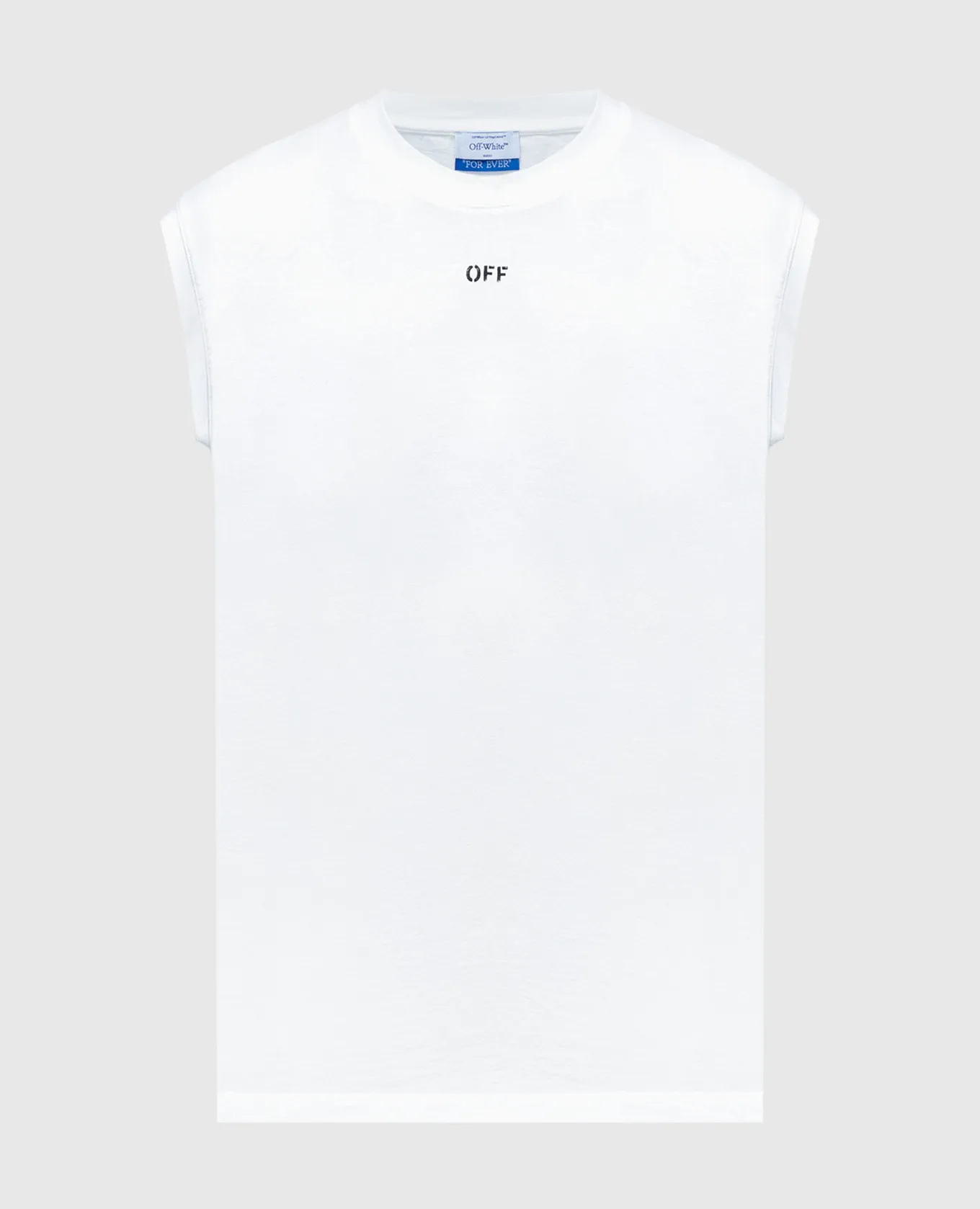Off-White White t-shirt with Off print