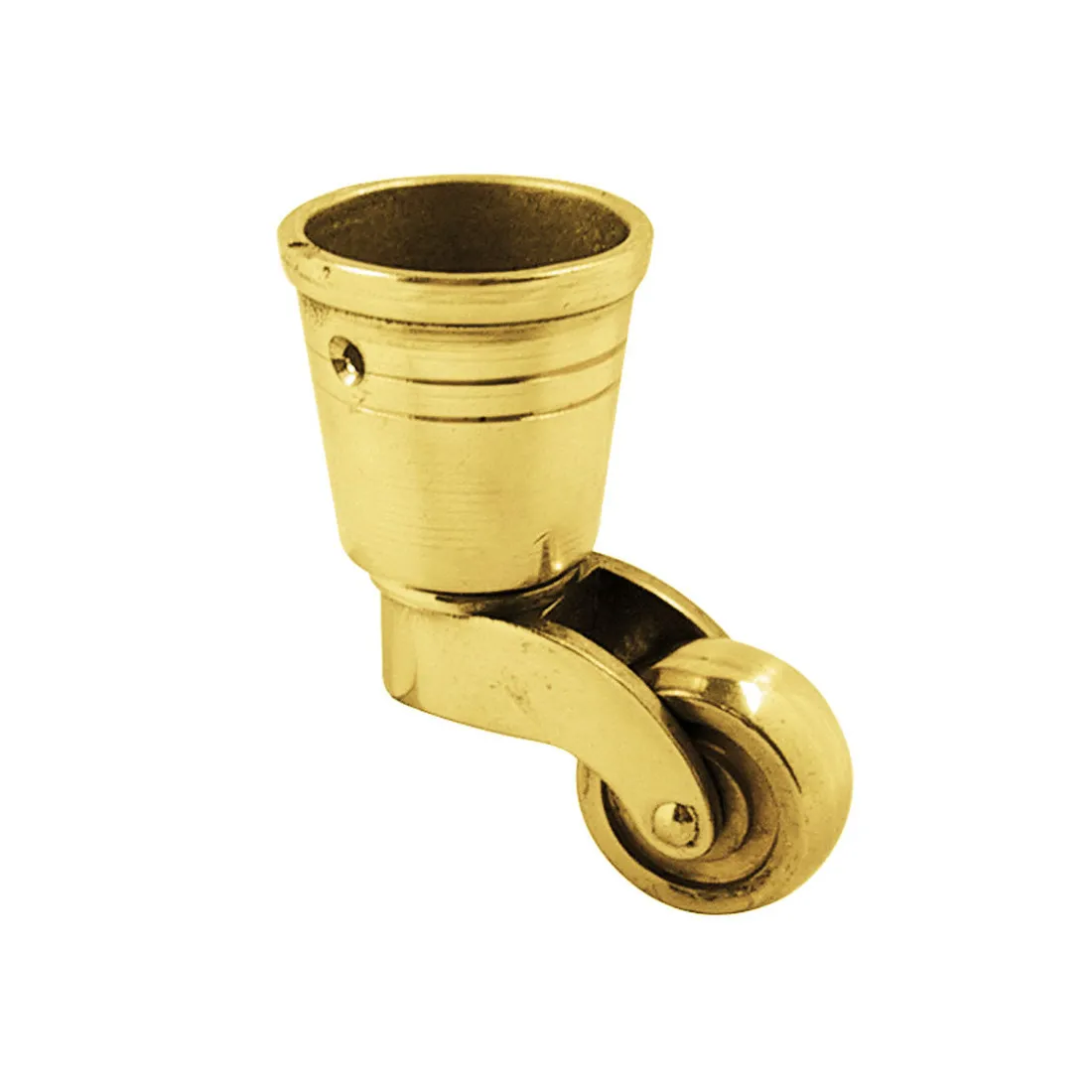 RUEDA GIRATORIA DECORATIVA MATES LATON BRILLO
